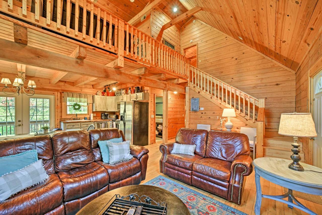 Creekside Bryson City Cabin With Private Hot Tub 外观 照片