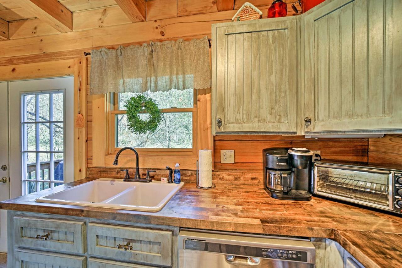 Creekside Bryson City Cabin With Private Hot Tub 外观 照片