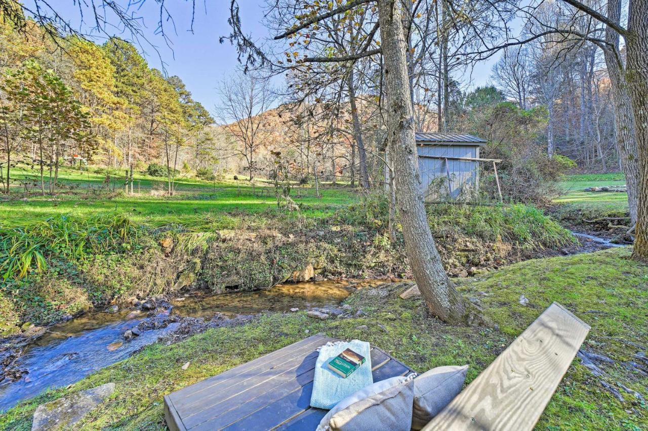 Creekside Bryson City Cabin With Private Hot Tub 外观 照片