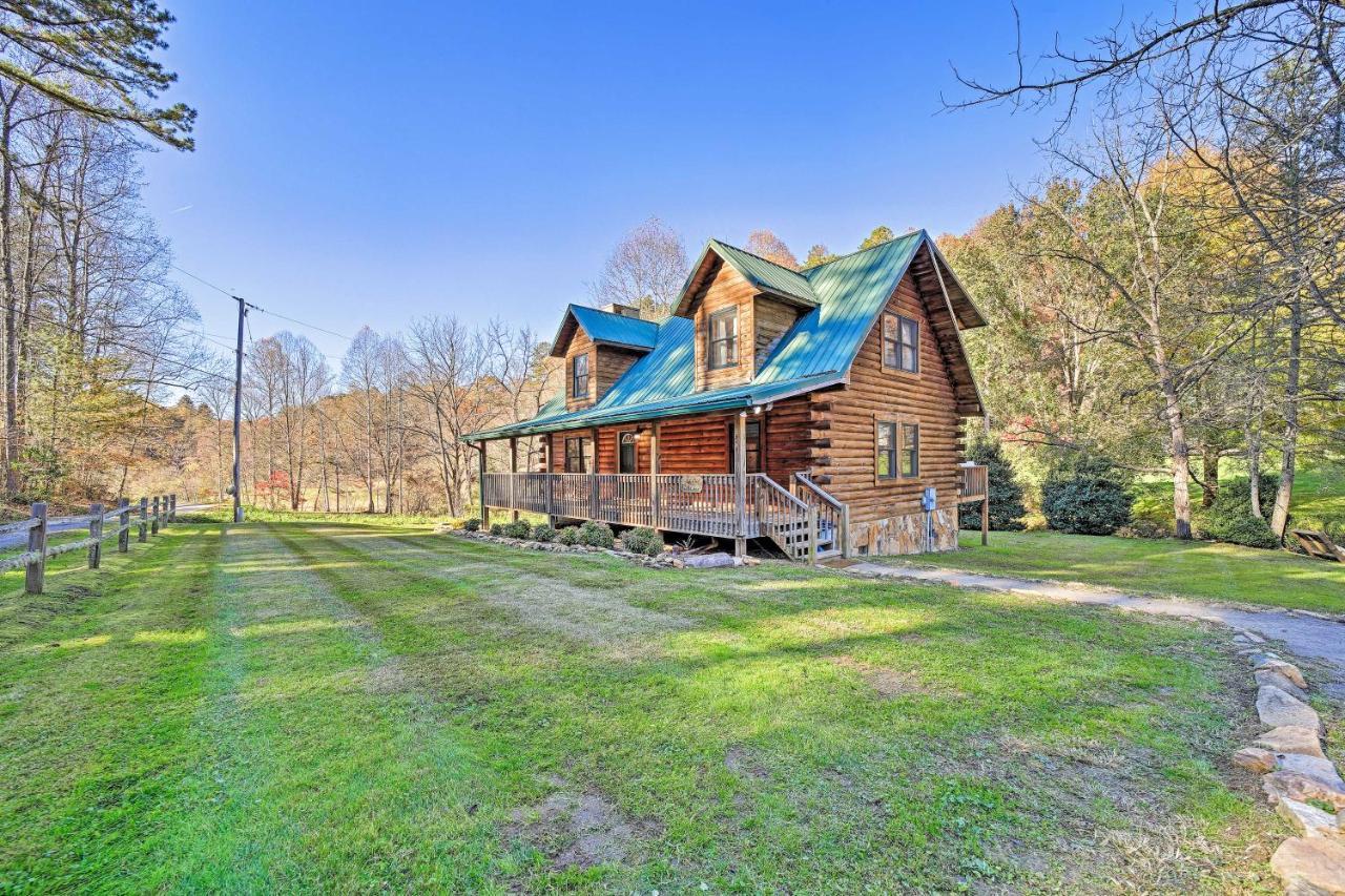 Creekside Bryson City Cabin With Private Hot Tub 外观 照片