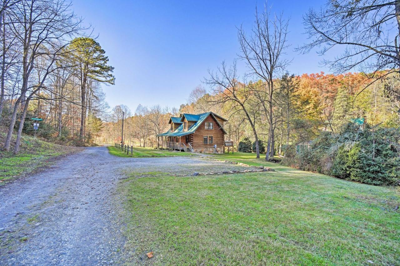 Creekside Bryson City Cabin With Private Hot Tub别墅 外观 照片